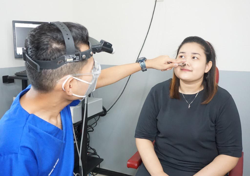 pemeriksaan hidung klinik tht terpadu malang