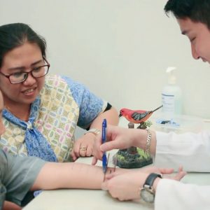 tes alergi anak di klinik tht terpadu malang
